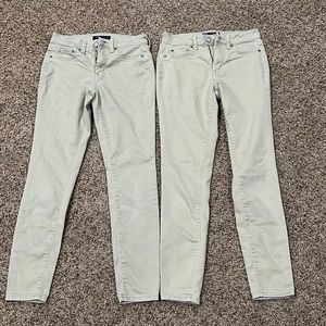 2 pair Aeropostale pants size 2.